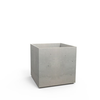 Beton cube m�anyag kerti vir�gl�da 11,5 cm vil�gos sz�rke
